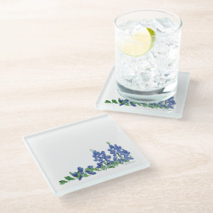 Dessous-de-verre En Verre Fleurs sauvages Bluebonnet, Fleurs texanes
