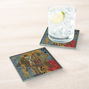 Dessous-de-verre En Verre Funky Hot Jazz