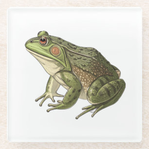Dessous-de-verre En Verre Grenouille