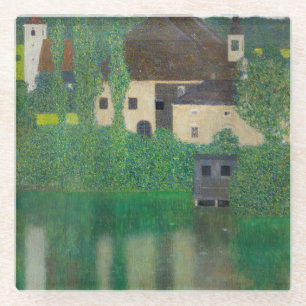 Dessous-de-verre En Verre Gustav Klimt - Château aquatique