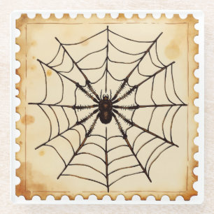 Dessous-de-verre En Verre Halloween "minuit"