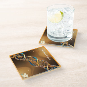 Dessous-de-verre En Verre "Hélix d'existence"