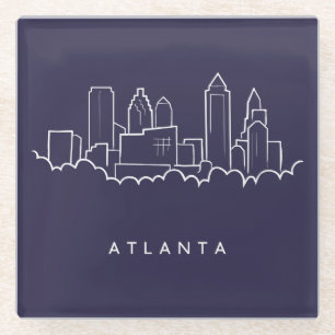 Dessous-de-verre En Verre Horizon d'Atlanta