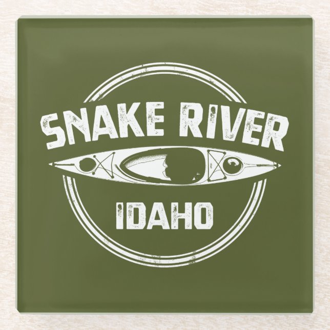 Dessous-de-verre En Verre Idaho (Devant)