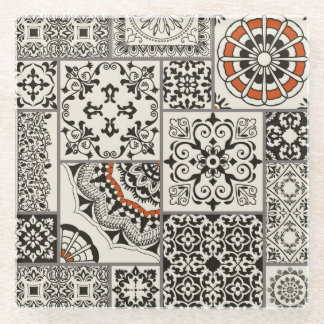 Dessous-de-verre En Verre Islam Arabe Majolica Carreaux