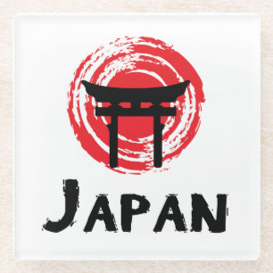 Dessous-de-verre En Verre Japon