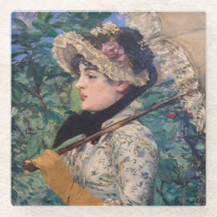 Dessous-de-verre En Verre Jeanne (Printemps) Par Édouard Manet