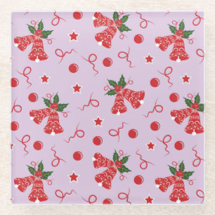 Dessous-de-verre En Verre Jingle Bells