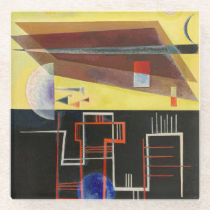 Dessous-de-verre En Verre Kandinsky Inner Alliance Abstraite