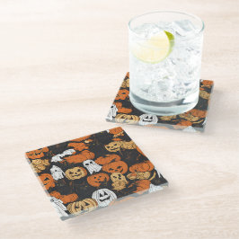 Dessous-de-verre En Verre Kine de Halloween