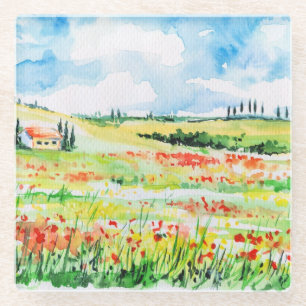 Dessous-de-verre En Verre La Toscane