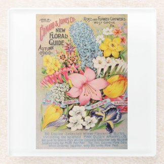 Dessous-de-verre En Verre Le nouveau guide floral Conard & Jones Publicité