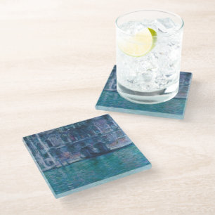 Dessous-de-verre En Verre Le palais da Mula Claude Monet