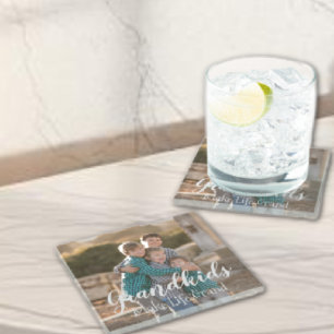 Dessous-de-verre En Verre Les petits font la vie grand