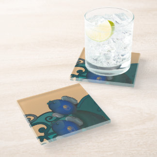 Dessous-de-verre En Verre Les poissons qui montent