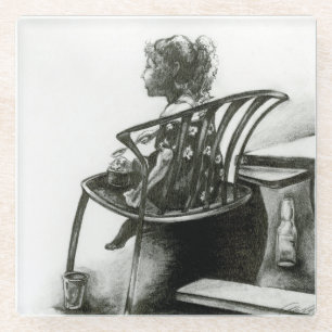 Dessous-de-verre En Verre L'imagination nourrit ma réalité