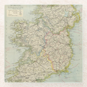 Dessous-de-verre En Verre L'Irlande