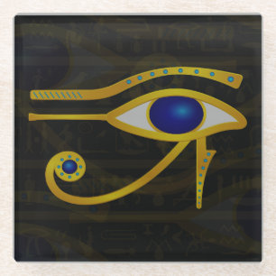 Dessous-de-verre En Verre L'oeil du Horus
