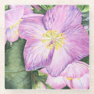 Dessous-de-verre En Verre Lovely Lavender Lenten Rose
