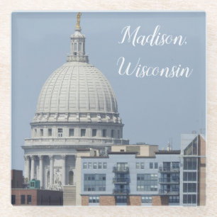 Dessous-de-verre En Verre Madison, Wisconsin State Capitol