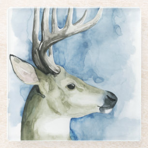 Dessous-de-verre En Verre Mâle errant - aquarelle