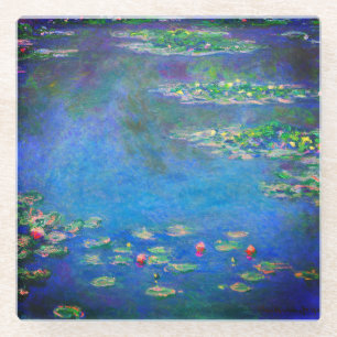 Dessous-de-verre En Verre Monet Water Lilies 1906