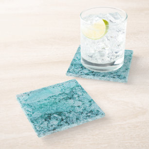 Dessous-de-verre En Verre morceaux d'intégration mentale