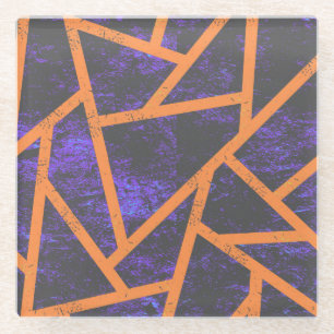 Dessous-de-verre En Verre Mosaïque d'Halloween