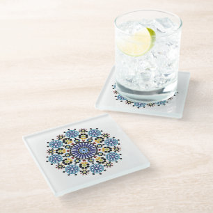 Dessous-de-verre En Verre Mosaïque Marocain ! Zellige Marocain