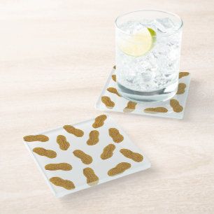 Dessous-de-verre En Verre Motif cacahuètes