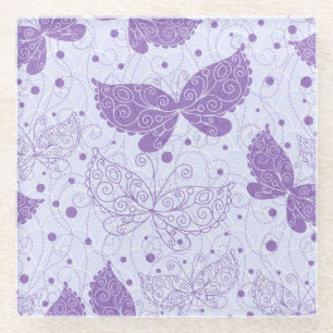 Dessous-de-verre En Verre Motif de ressort