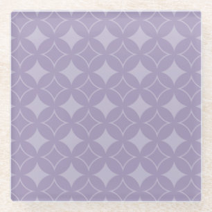 Dessous-de-verre En Verre Motif shippo lavande