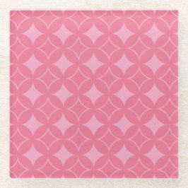 Dessous-de-verre En Verre Motif shippo rose