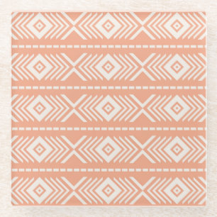 Dessous-de-verre En Verre Motif tribal