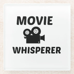 DESSOUS-DE-VERRE EN VERRE MOVIE WHISPERER