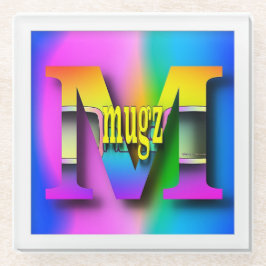 DESSOUS-DE-VERRE EN VERRE MUGZ