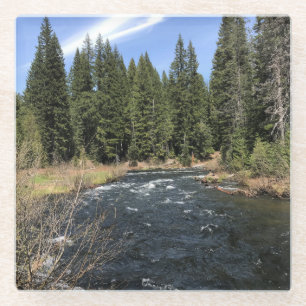 Dessous-de-verre En Verre Muir Creek, Oregon