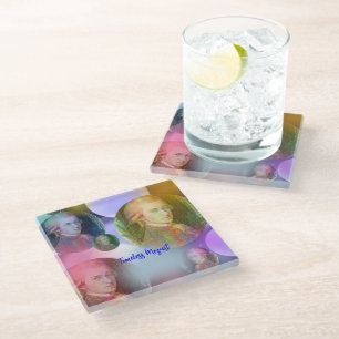 Dessous-de-verre En Verre Musique Mozart intemporelle