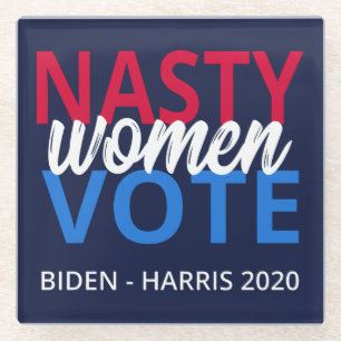 Dessous-de-verre En Verre Nasty Women Vote II