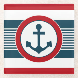 Dessous-de-verre En Verre Nautical design