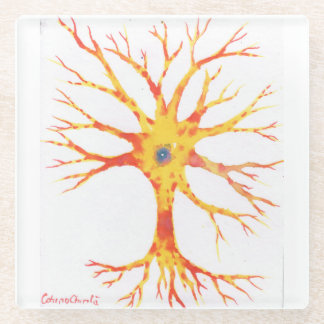 Dessous-de-verre En Verre Neuron