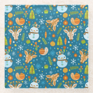 Dessous-de-verre En Verre Noël mignon