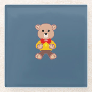 Dessous-de-verre En Verre Nounours