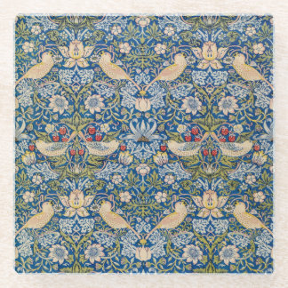 Dessous-de-verre En Verre Oiseau Art Nouveau Design