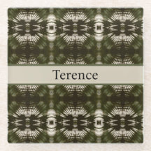 Palm Leaf Shadow Army Green, personnalisable