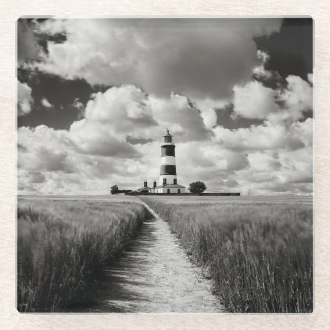 Dessous-de-verre En Verre Phare de Happisburgh (Devant)