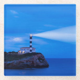 Dessous-de-verre En Verre Phare de Portocolom