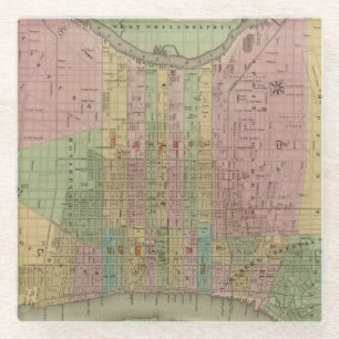 Dessous-de-verre En Verre Philadelphie 6