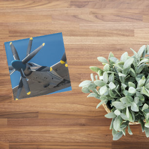 Dessous-de-verre En Verre Photo d'avion, Aviation Fun Cool