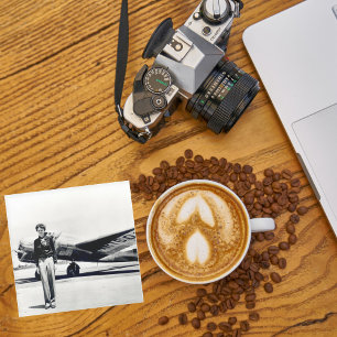 Dessous-de-verre En Verre Photo d'avion, Cool Fun Aviation